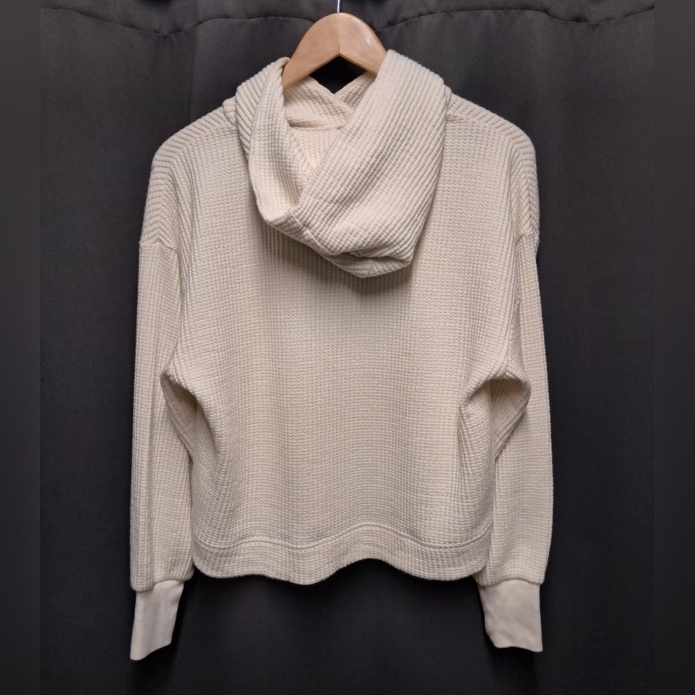 The GAP Waffle Knit Turtle Neck Pocket Sweatshirt And Matching Sweats Size XS - Picture 10 of 11